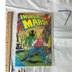 Invaders From Mars #1 Eternity Comics 1980s Sci-Fi‎